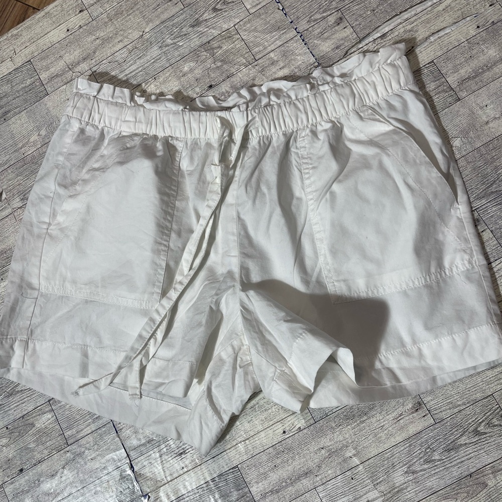 loft outlet, drawstring cargo shorts, with pockets